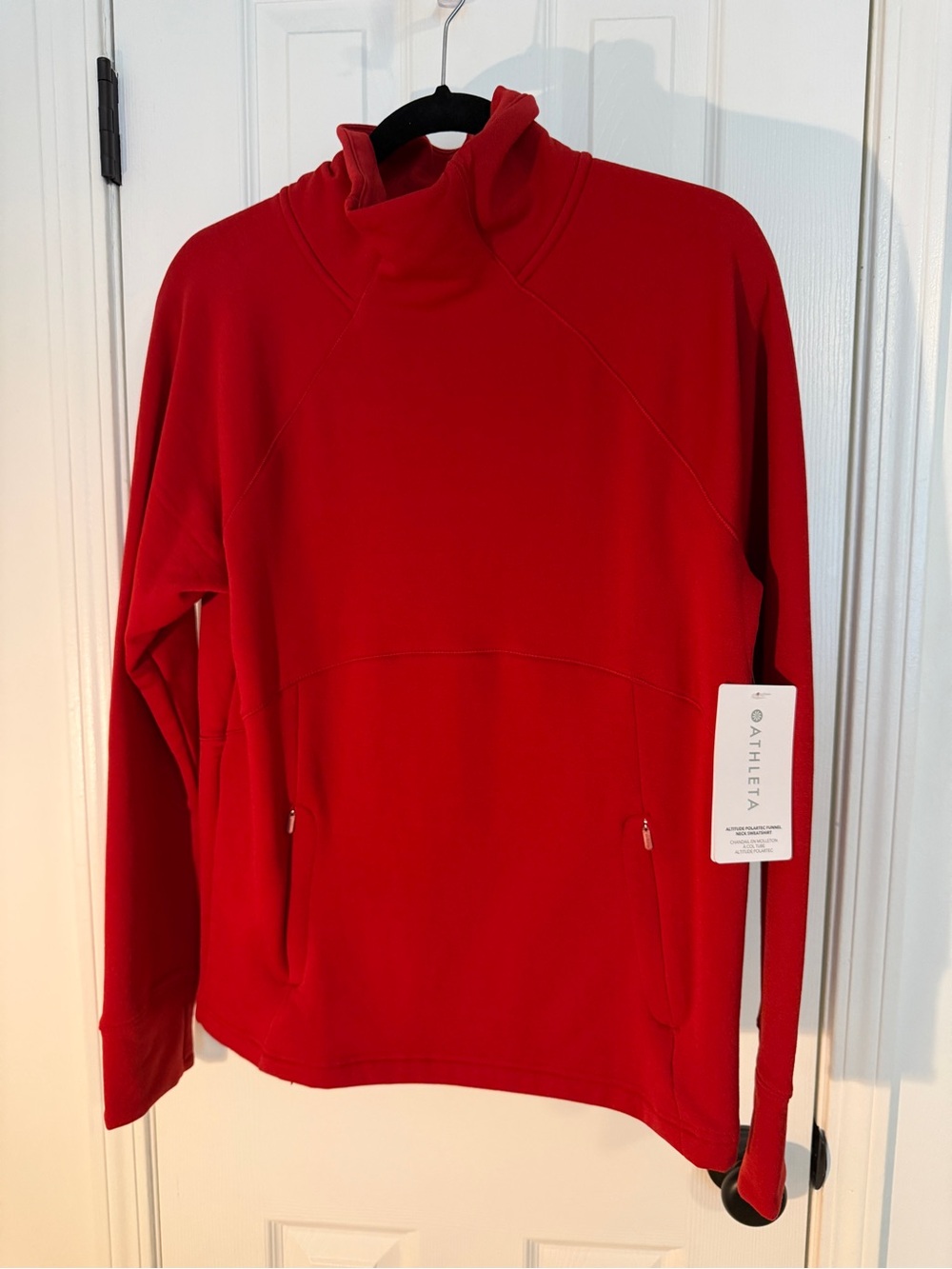 NWT Athleta Altitude Polartec Funnel Neck Sweatshirt